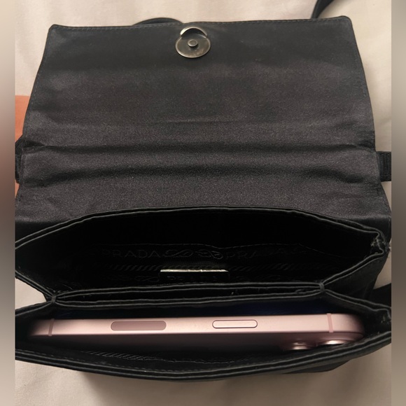 RARE VINTAGE SATIN PRADA BAG - Picture 12 of 15